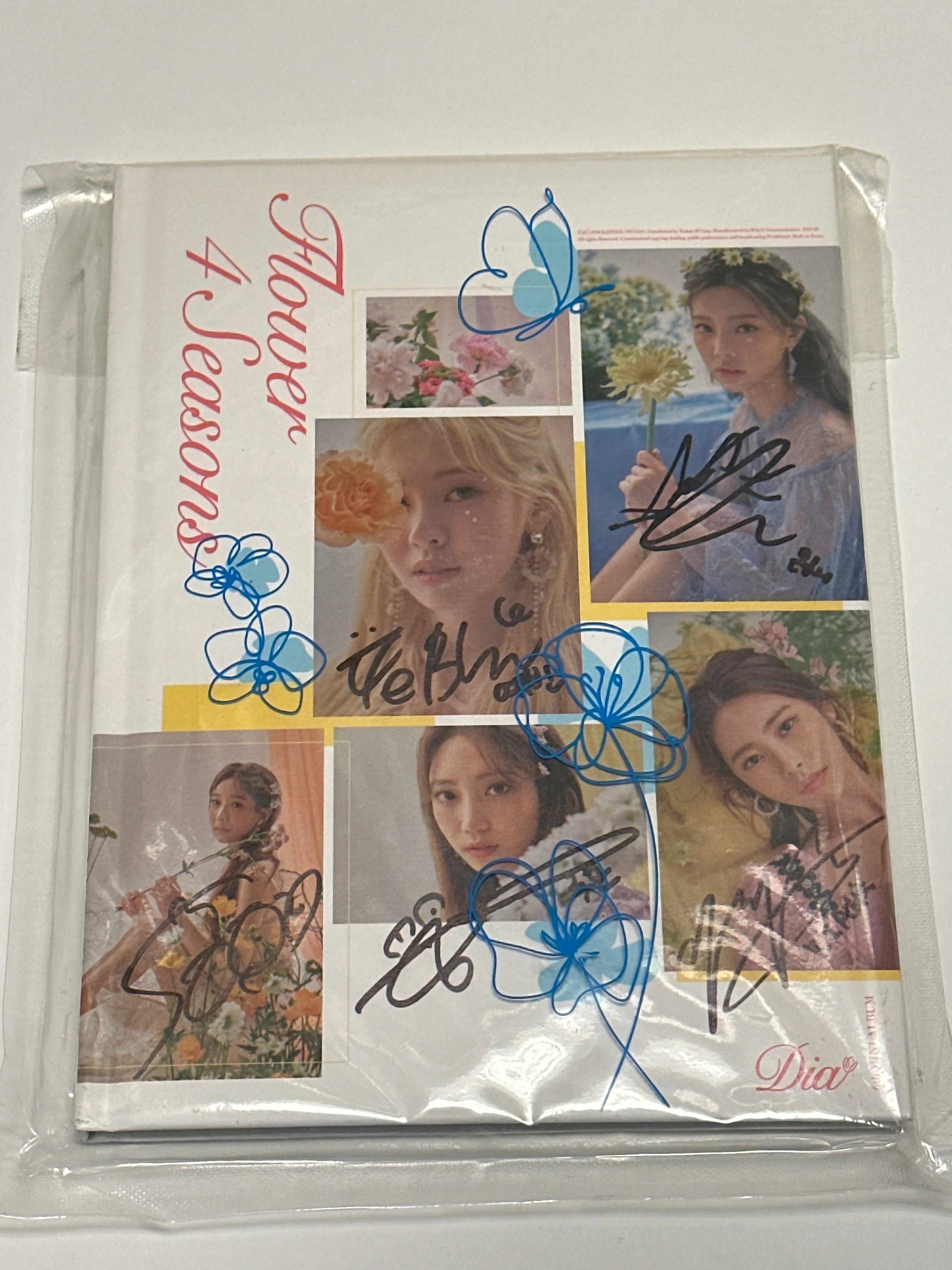 DIA - FLOWER 4 SEASON - FLOWER VER.  | AUTOGRAPHED ALBUM