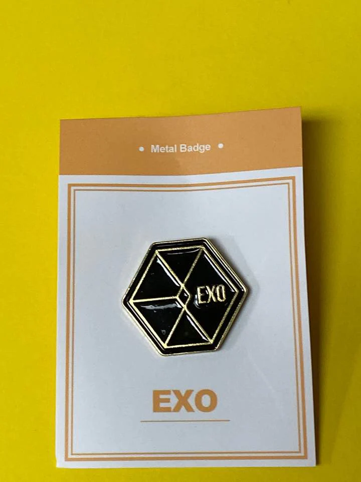 EXO LOGO PIN BADGE