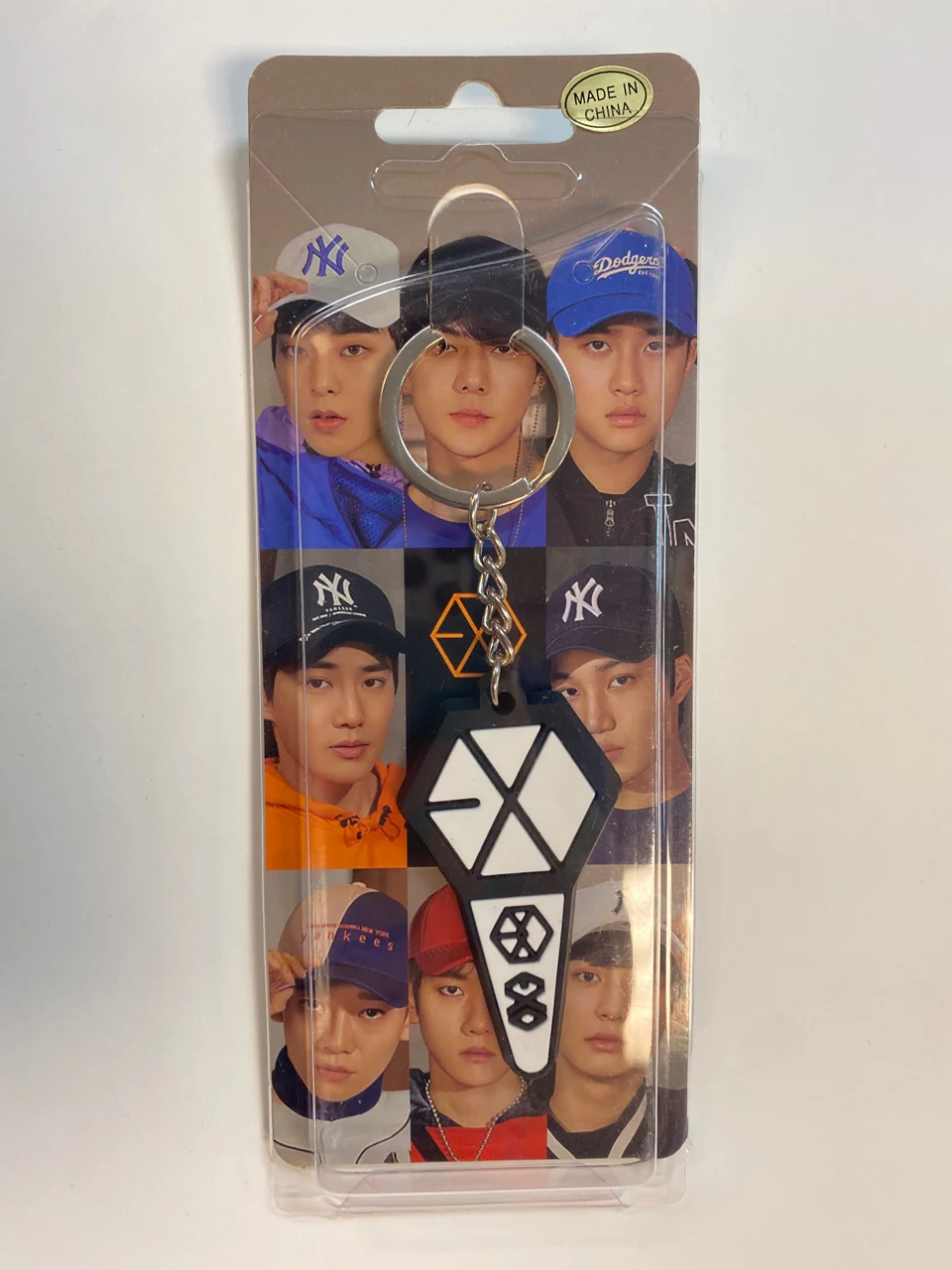 EXO LIGHT STICK RUBBER KEYRING