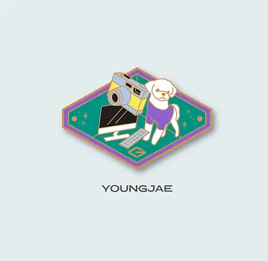 GOT7 2022 FANCON HOMECOMING OFFICIAL MD METAL BADGE - Image 6
