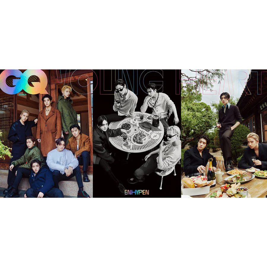 GQ Korea Magazine 2023 August | ENHYPEN - Image 3