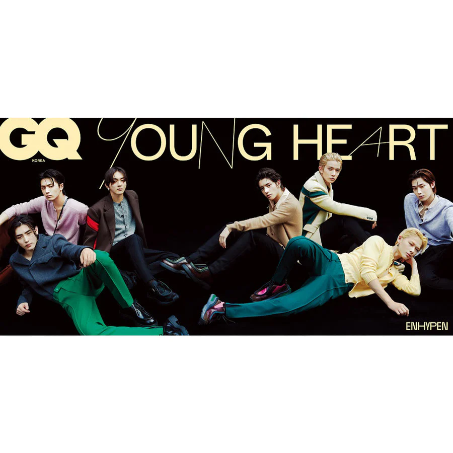 GQ Korea Magazine 2023 August | ENHYPEN - Image 4