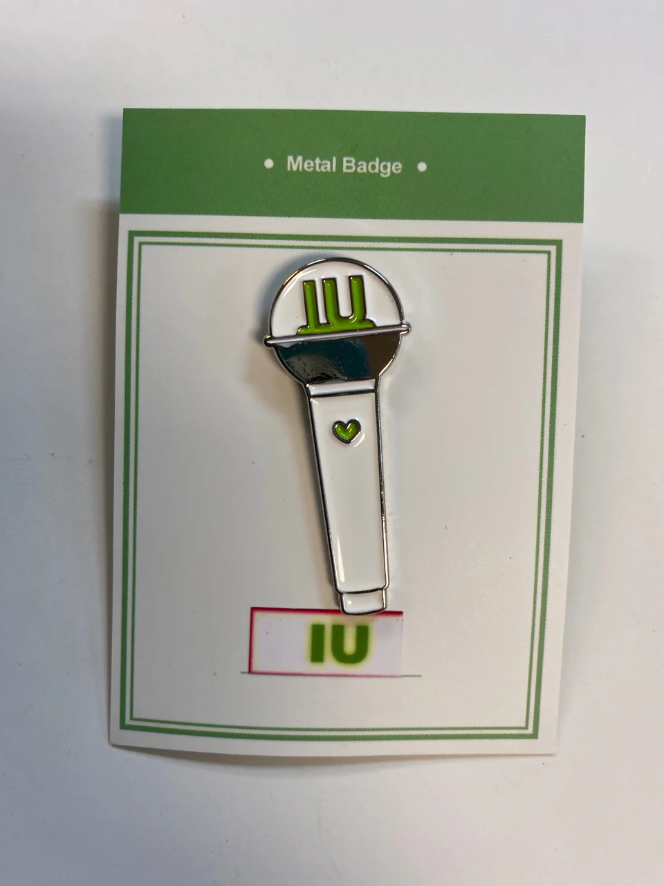IU LIGHTSTICK BADGE