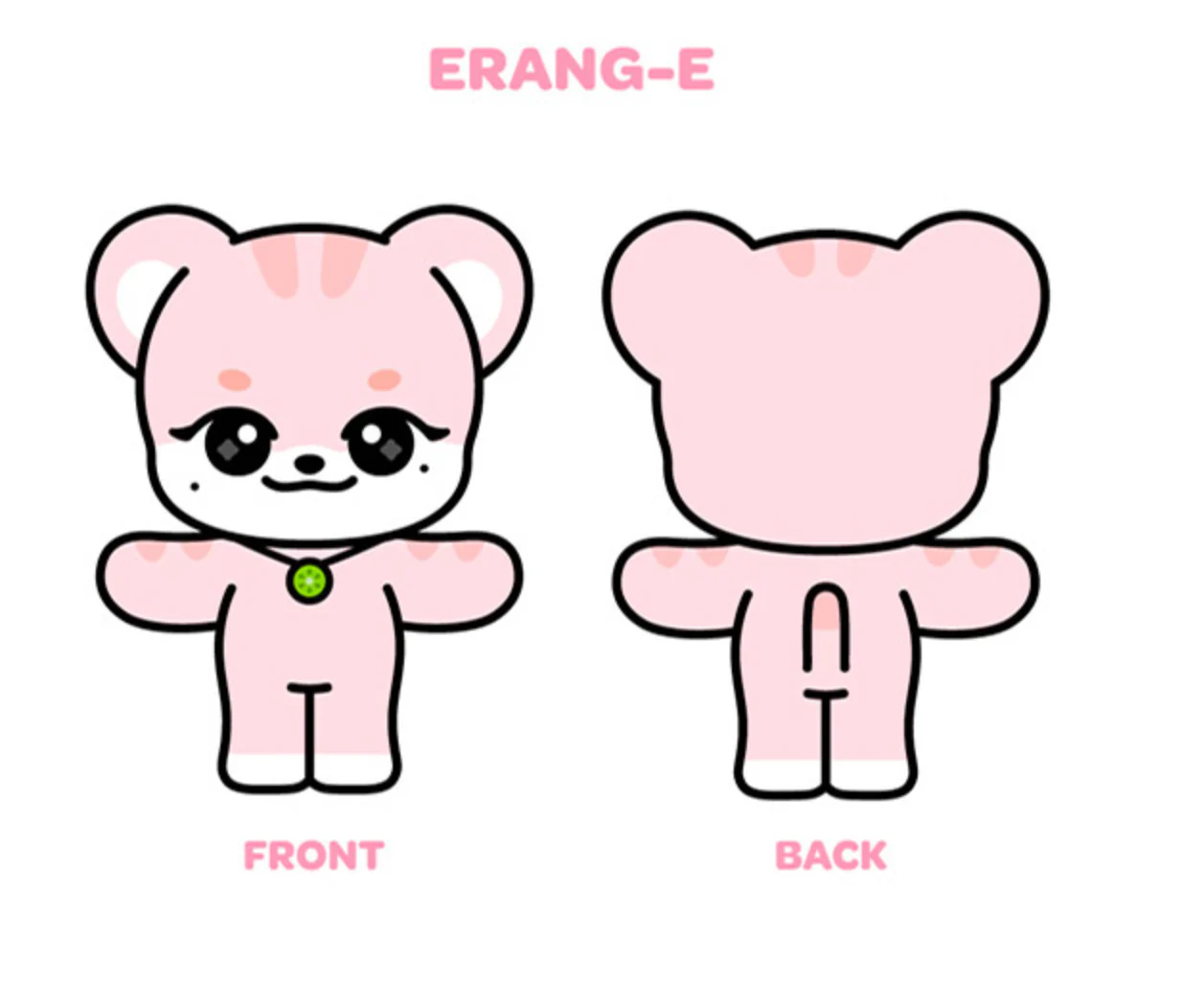 IVE - OFFICIAL MD - IVE CHARACTER PLUSH DOLL MINIVE - Image 7