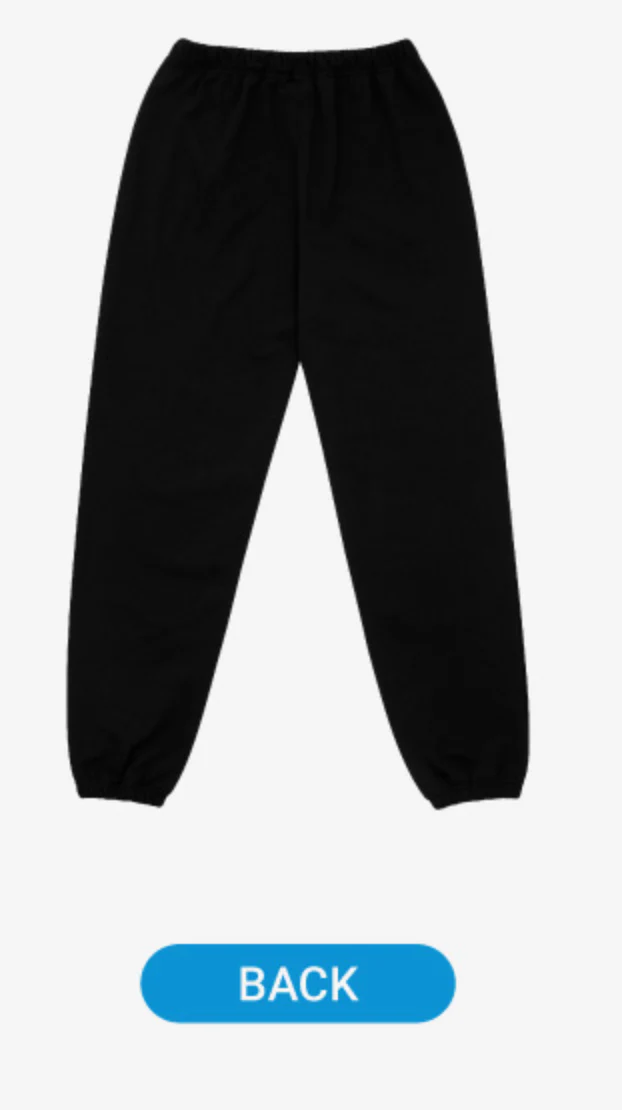 JOGGER PANTS BLACK - 'PILOT : FOR ★★★★★' - Image 3
