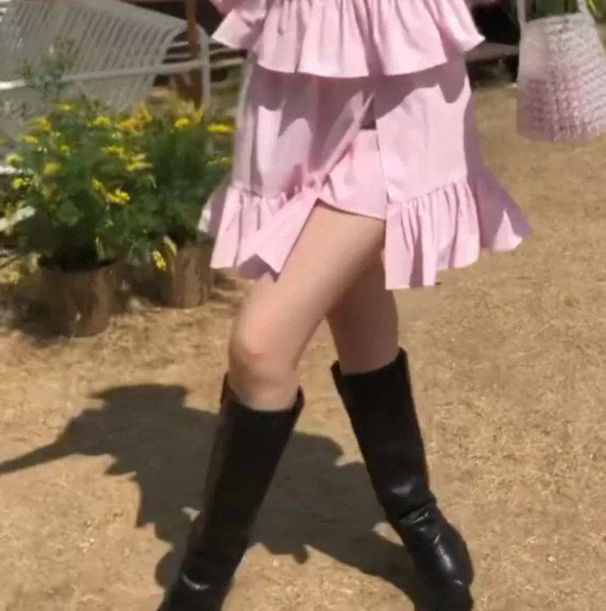 K.fashion - Ruffle mini skirt ( IMPORT KOREA ) - free size