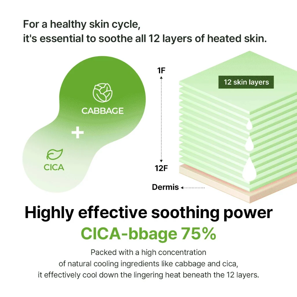 [Lalogique] re;bare CICA-bbage calming Ampoule 50ml - Image 4
