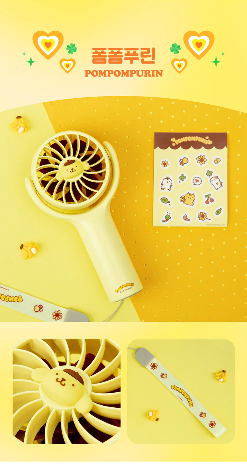 Mini Handy Fan (Sanrio) - Image 3