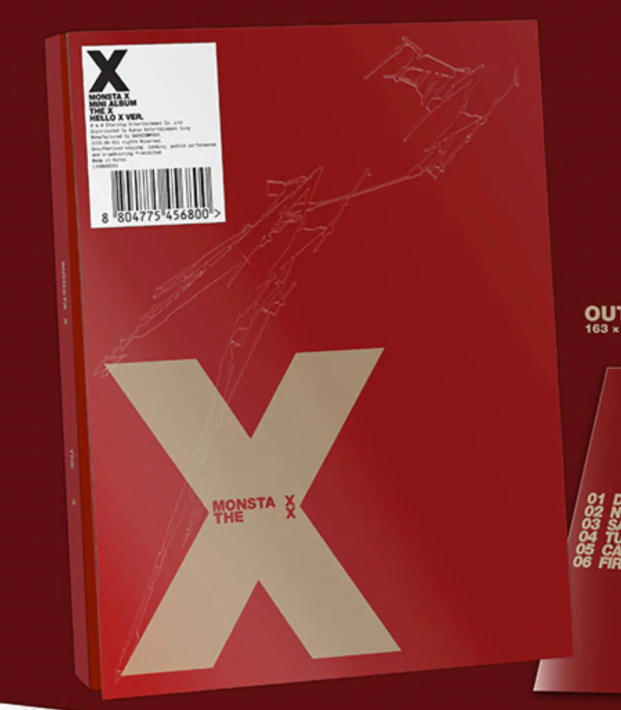 MONSTA X - MINI ALBUM [THE X] - Image 4
