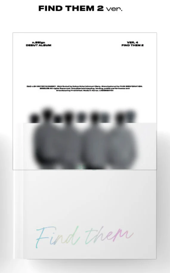n.SSign - DEBUT ALBUM [BIRTH OF COSMO] (FIND THEM 1 / FIND THEM 2 Ver.) - Image 3