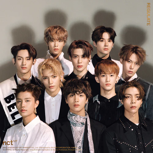 NCT 127 - 1st repackage album [NCT #127 Regulate] random ver.