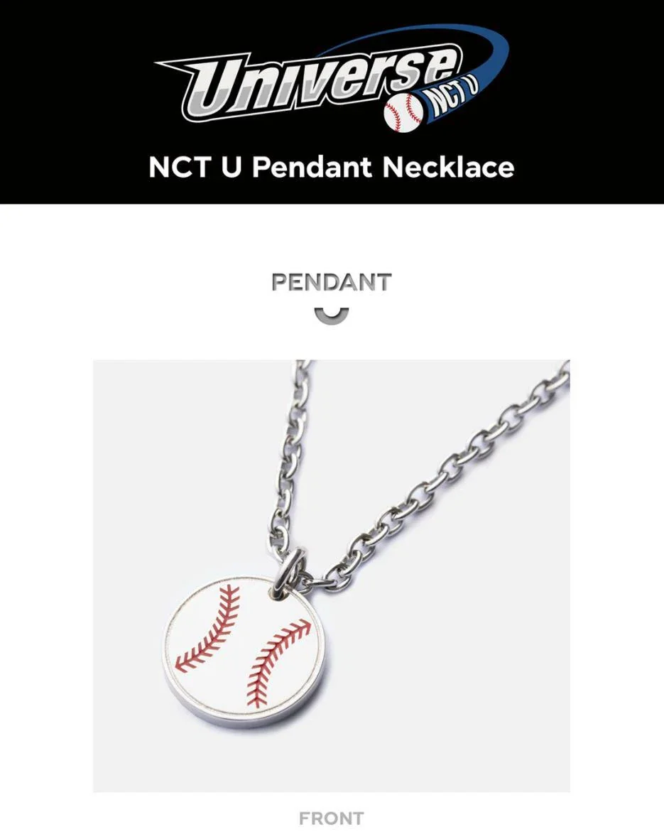 NCT U Universe SMTOWN OFFICIAL MD GOODS Pendant Necklace - Image 3