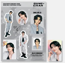 OFFICIAL REMOVABLE STICKER SET - 2025 RIIZE CONCERT TOUR [RIIZING LOUD] - Image 3
