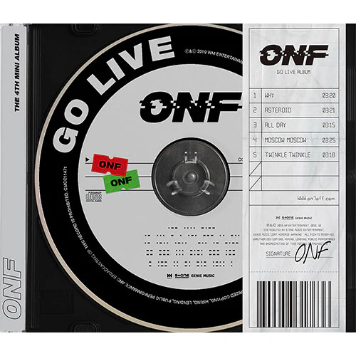 ONF - 4TH MINI ALBUM [GO LIVE]