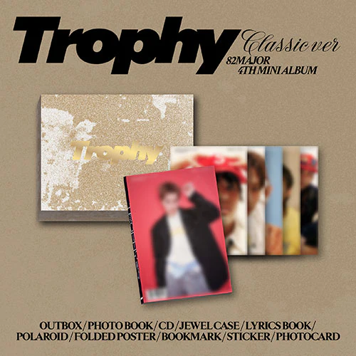 82MAJOR - 4th Mini Album [Trophy] (Classic ver.)