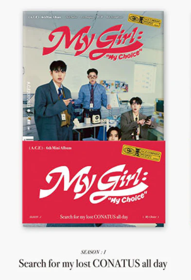 A.C.E - 6th Mini [My Girl : “My Choice” (POCA ALBUM) - Image 2