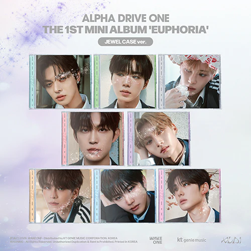 ALPHA DRIVE ONE - THE 1ST MINI ALBUM [EUPHORIA] (JEWEL CASE ver.)