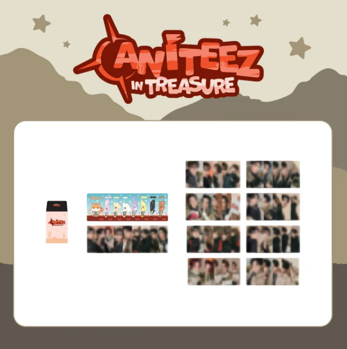ATEEZ: ANITEEZ IN TREASURE - OFFICIAL RANDOM TRADING CARD