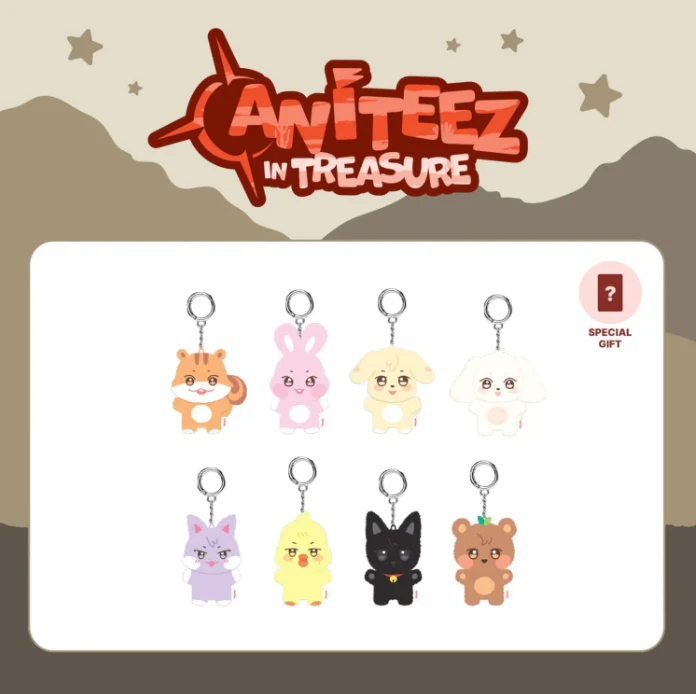 ATEEZ: ANITEEZ IN TREAUSRE - OFFICIAL MINI PLUSH
