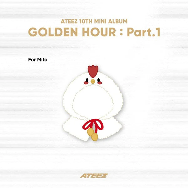ATEEZ - Mito Cock-A-Doodle Hoodie [GOLDEN HOUR : Part.1 Official MD]