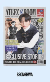 [PRE ORDER] ATEEZ POP-UP `8ROOM` OFFICIAL MERCH - 7-YEAR CELEBRATION NEWSLETTER - Image 3