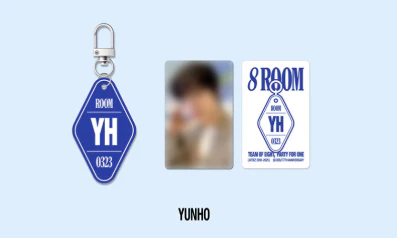 ATEEZ POP-UP `8ROOM` OFFICIAL MERCH - 8ROOM KEYRING - Image 4