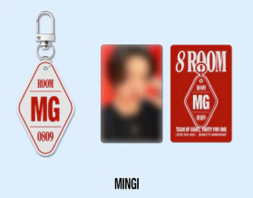 ATEEZ POP-UP `8ROOM` OFFICIAL MERCH - 8ROOM KEYRING - Image 7