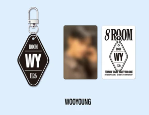 ATEEZ POP-UP `8ROOM` OFFICIAL MERCH - 8ROOM KEYRING - Image 8