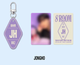 ATEEZ POP-UP `8ROOM` OFFICIAL MERCH - 8ROOM KEYRING - Image 9