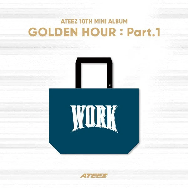 ATEEZ - Reusable Bag [GOLDEN HOUR : Part.1 Official MD]