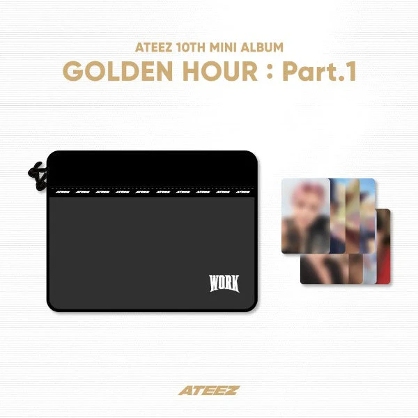 ATEEZ - Tablet Multi Pouch [GOLDEN HOUR : Part.1 Official MD]