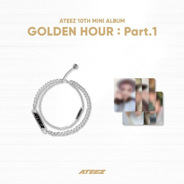 ATEEZ - WORK Bracelet [GOLDEN HOUR : Part.1 Official MD]