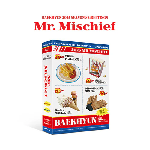 BAEKHYUN - BAEKHYUN 2025 SEASON'S GREETINGS [Mr. Mischief]