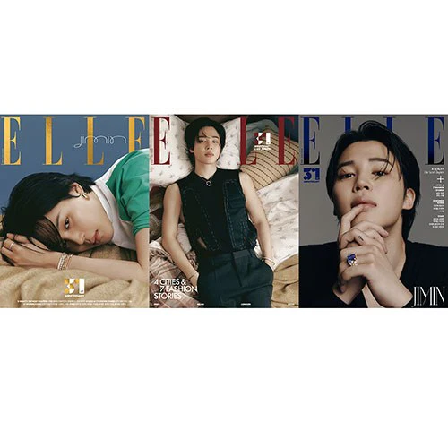 BTS JIMIN - ELLE 2023 MAGAZINE