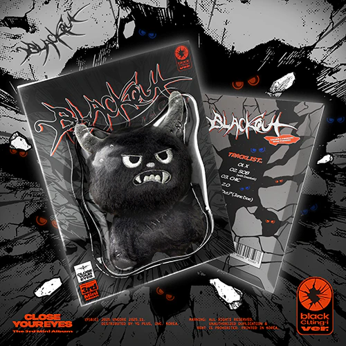 CLOSE YOUR EYES - The 3rd Mini Album [blackout] (black CLting-i ver.)