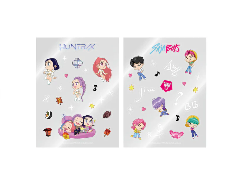KPOP DEMON HUNTERS - OFFICIAL LIGHTSTICK DECO STICKER