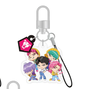 KPOP DEMON HUNTERS - OFFICIAL LIGHTSTICK KEYRING CHARM - Image 3