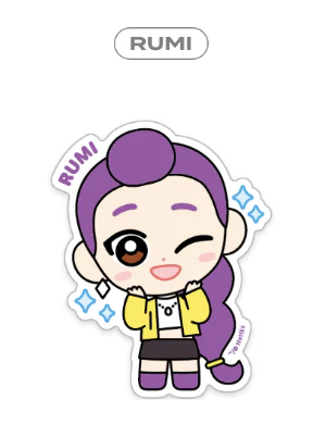 [PRE ORDER] KPOP DEMON HUNTERS POP UP MERCH - BIG STICKER - Image 2