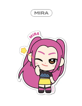 [PRE ORDER] KPOP DEMON HUNTERS POP UP MERCH - BIG STICKER - Image 3