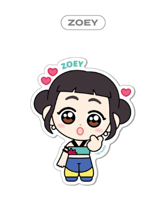 [PRE ORDER] KPOP DEMON HUNTERS POP UP MERCH - BIG STICKER - Image 4