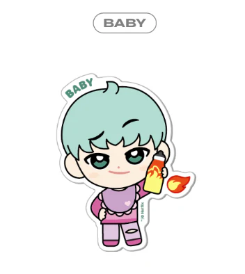 [PRE ORDER] KPOP DEMON HUNTERS POP UP MERCH - BIG STICKER - Image 7