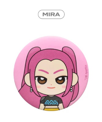 KPOP DEMON HUNTERS POP UP MERCH - PIN BUTTON - Image 3