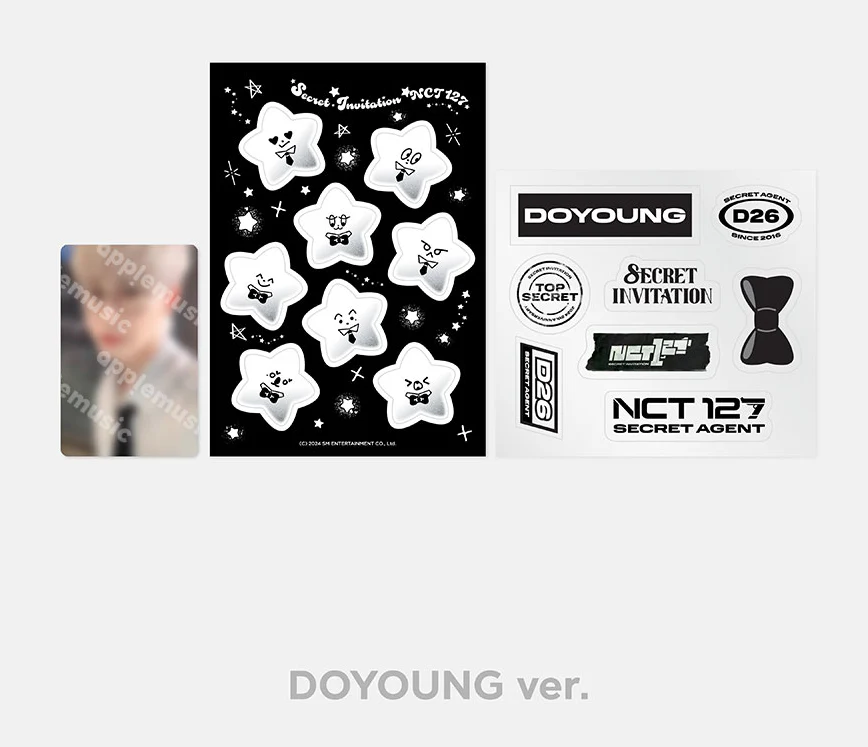NCT 127 - 2024 NCT 127 8th ANNIVERSARY FANMEETING [8ECRET INVITATION] MD / DECO STICKER SET - Image 3