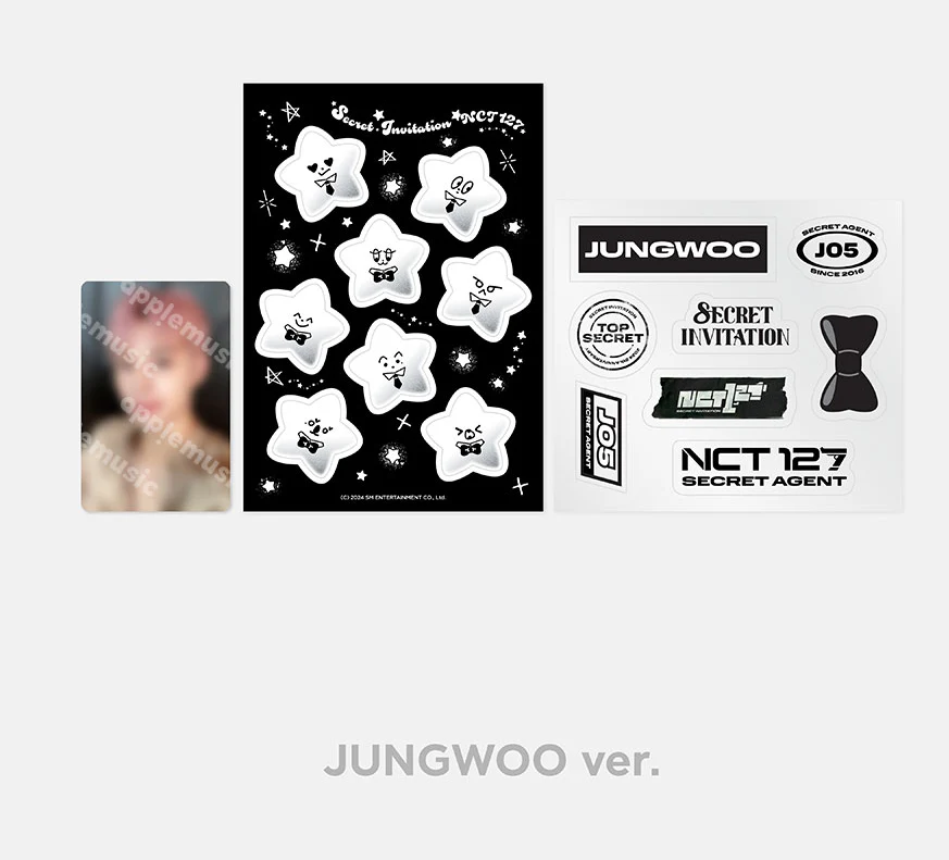 NCT 127 - 2024 NCT 127 8th ANNIVERSARY FANMEETING [8ECRET INVITATION] MD / DECO STICKER SET - Image 4