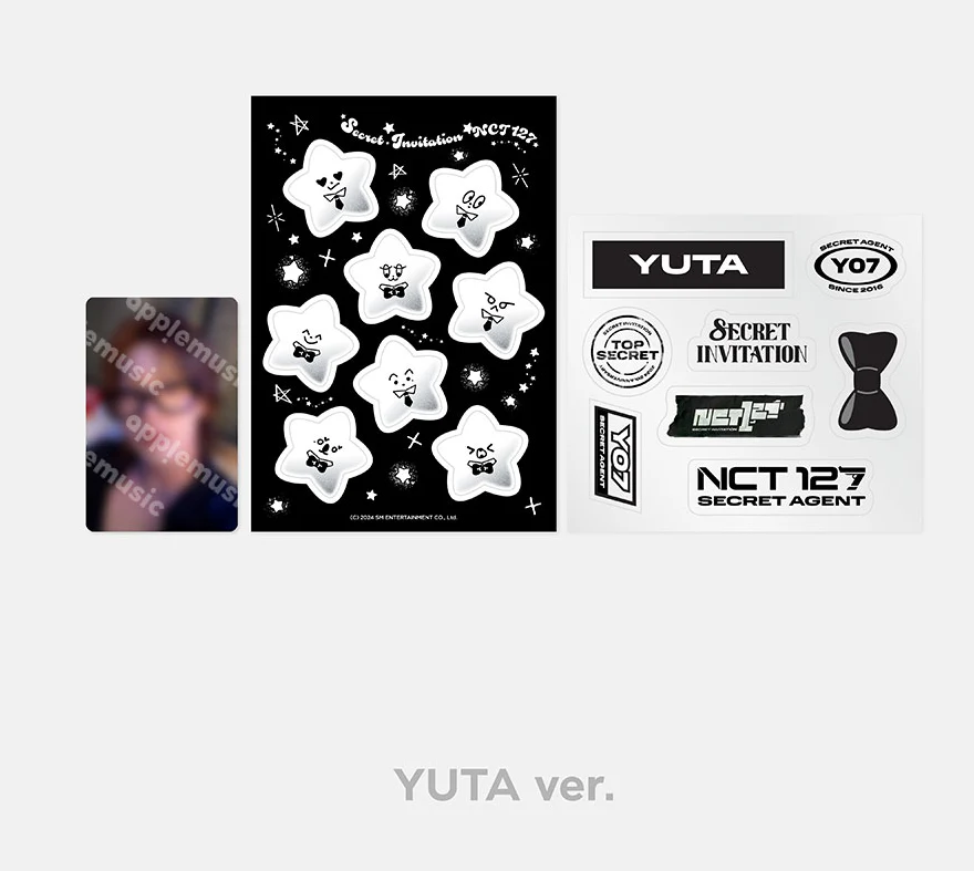 NCT 127 - 2024 NCT 127 8th ANNIVERSARY FANMEETING [8ECRET INVITATION] MD / DECO STICKER SET - Image 5