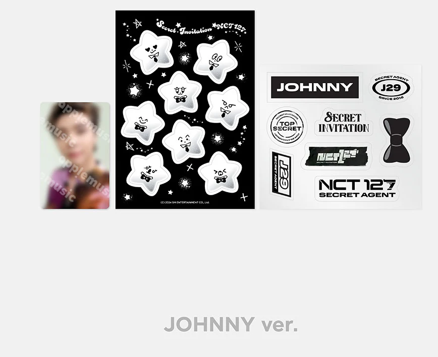 NCT 127 - 2024 NCT 127 8th ANNIVERSARY FANMEETING [8ECRET INVITATION] MD / DECO STICKER SET - Image 7