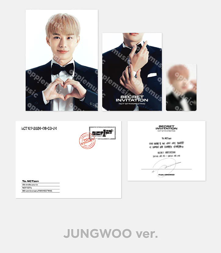 NCT 127 - 2024 NCT 127 8th ANNIVERSARY FANMEETING [8ECRET INVITATION] MD / INVITATION SET - Image 8