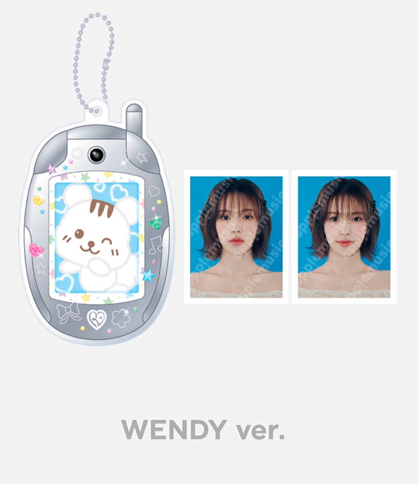 Red Velvet - [HAPPINESS : My Dear, ReVe1uv] MD / PHOTO HOLDER KEY RING SET - Image 4