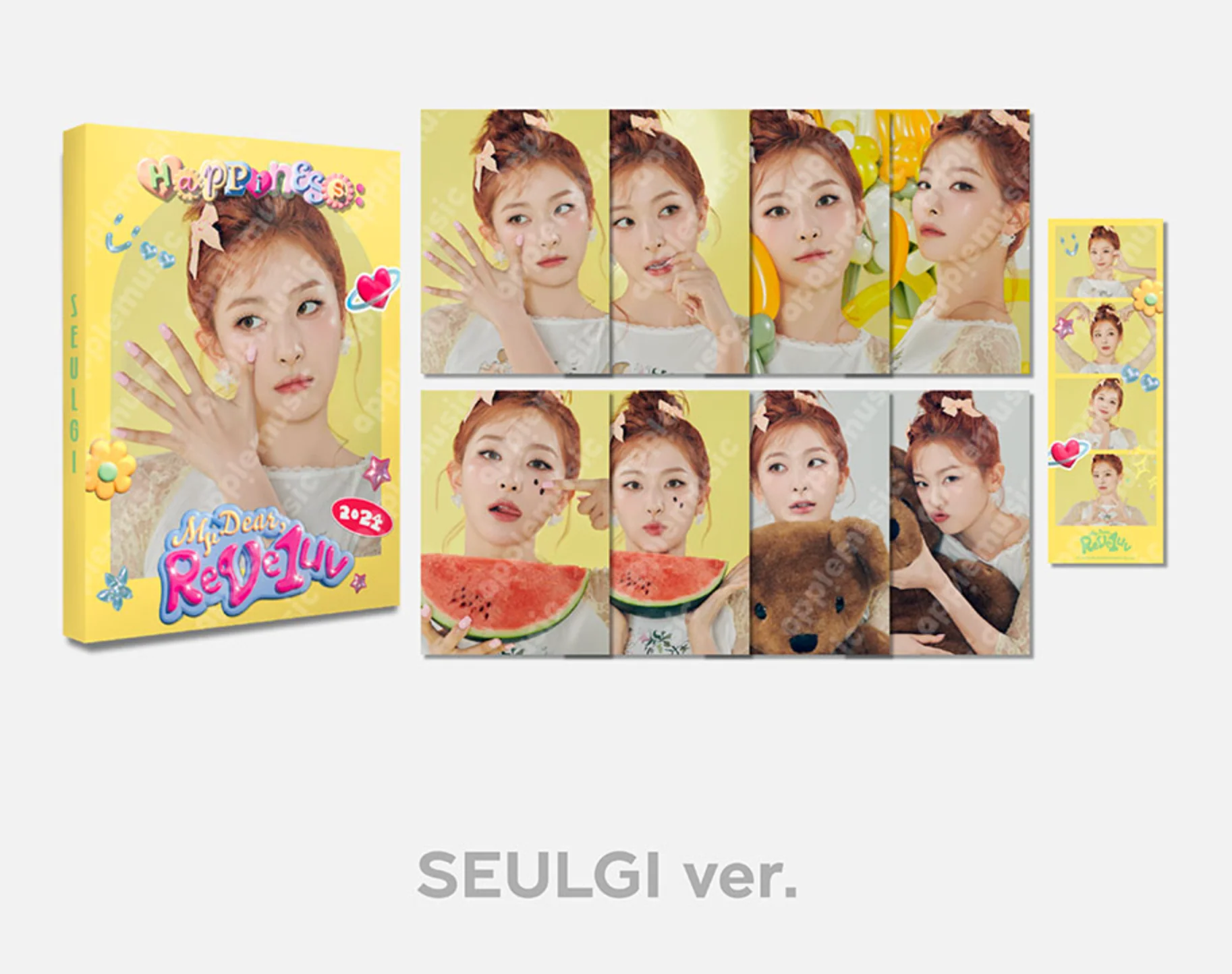 Red Velvet - [HAPPINESS : My Dear, ReVe1uv] MD / POSTCARD BOOK SET - Image 3