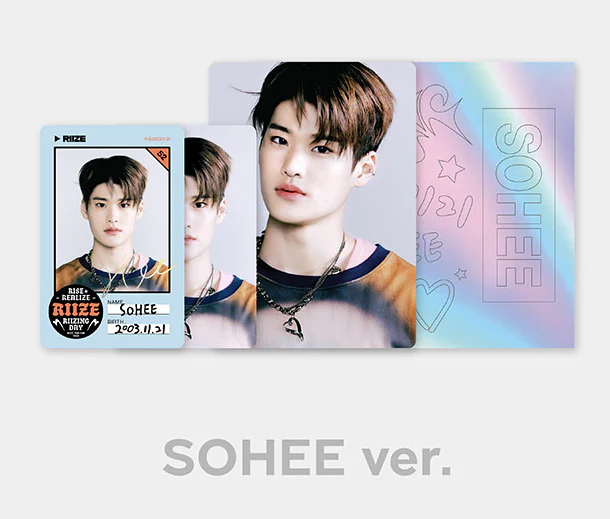 RIIZE - 2024 RIIZE FANCON ‘RIIZING DAY’ MD / ID CARD + DECO STICKER SET - Image 6